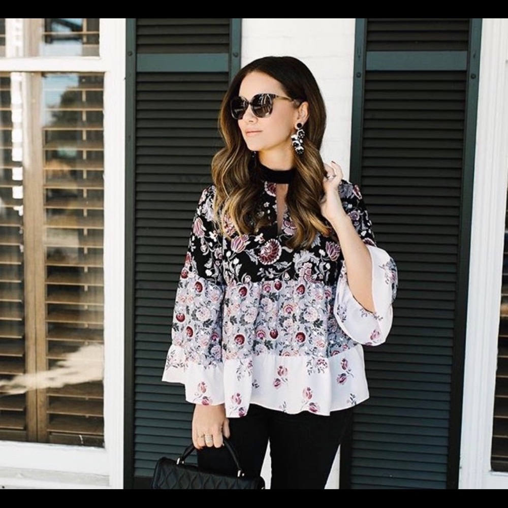 LOFT Floral Top